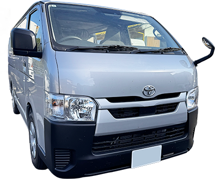 訪問ペット火葬に使用する火葬車両